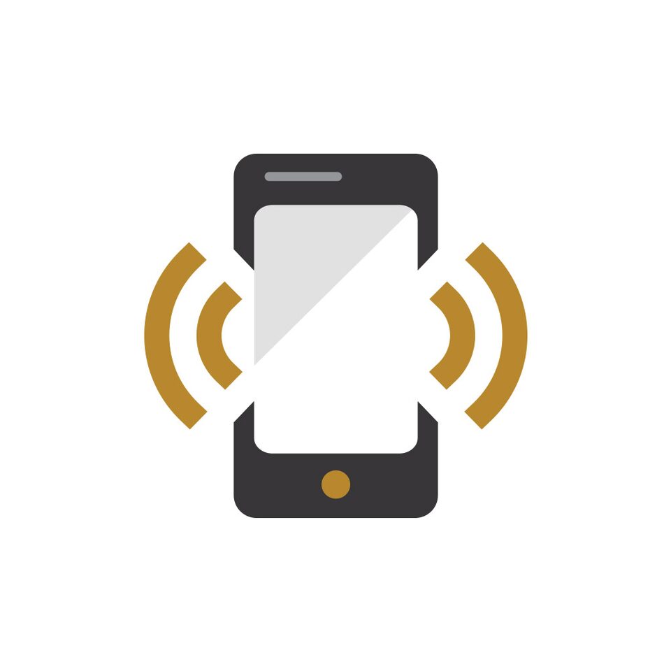 Wireless Charging Icon.