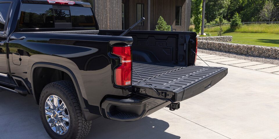 Hayon Multi-Flex du Chevrolet Silverado HD 2024.
