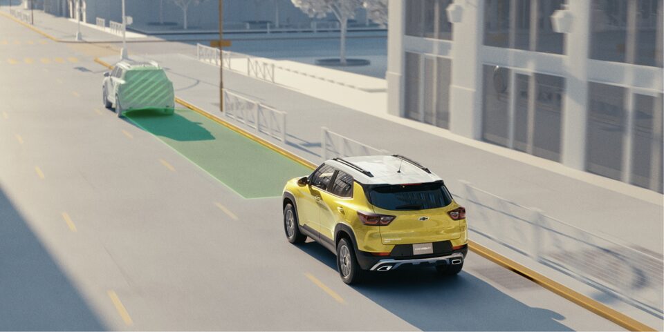 2024 Chevrolet Trailblazer SUV Safety Assist Feature: Forward Collision Alert & Automatic Emergency Braking.