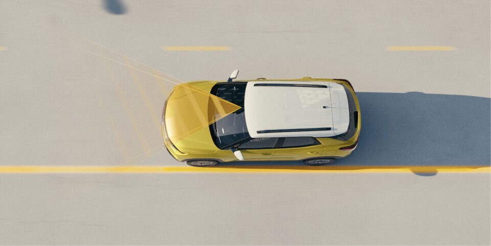2024 Chevrolet Trailblazer SUV Safety Assist Feature: Lane Keep Assist with Lane Departure Warning.