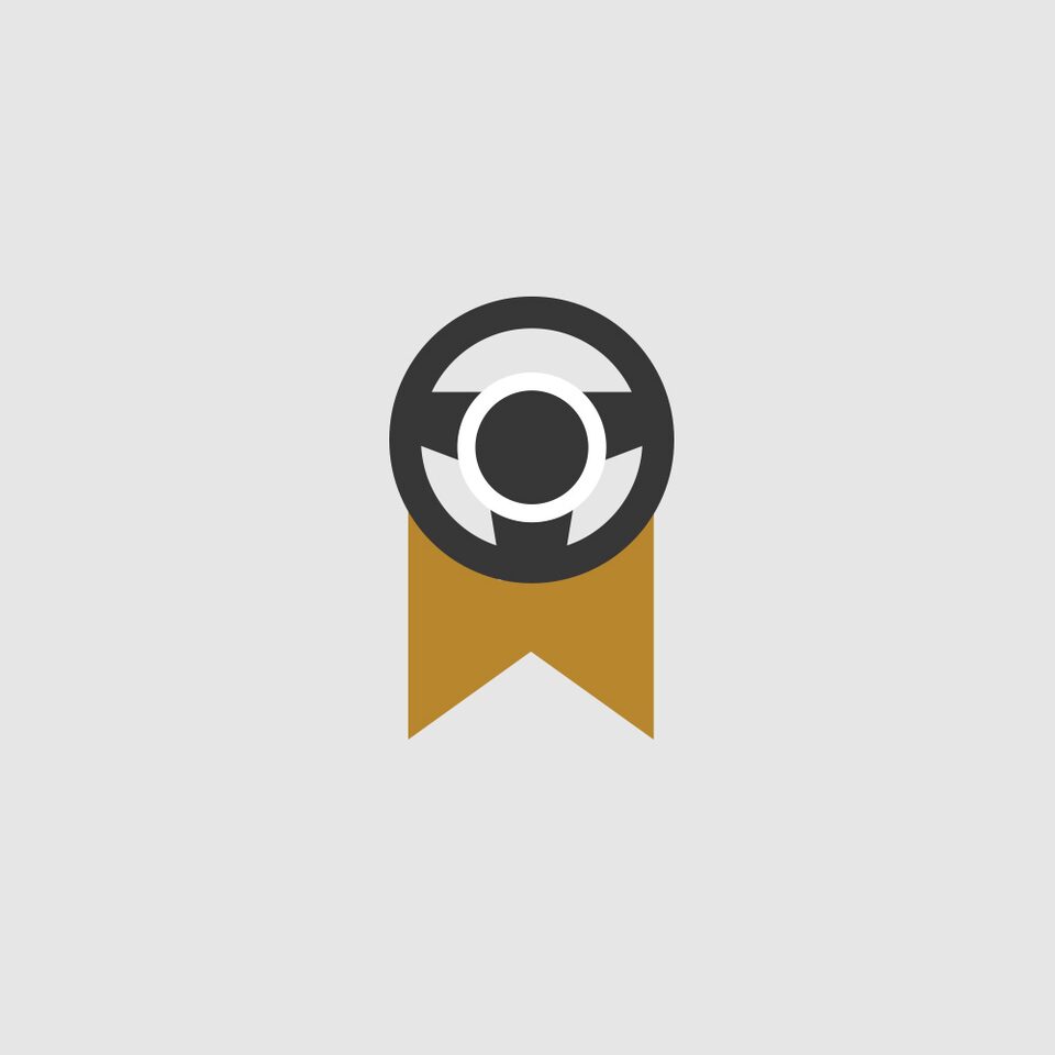 Teen Driver Technology Icon.