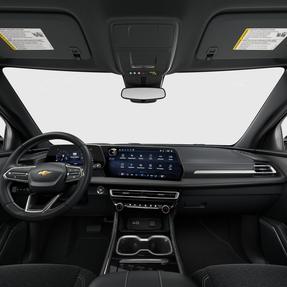 Traverse 2024 Dos en Tissu Premium Noir Intérieur