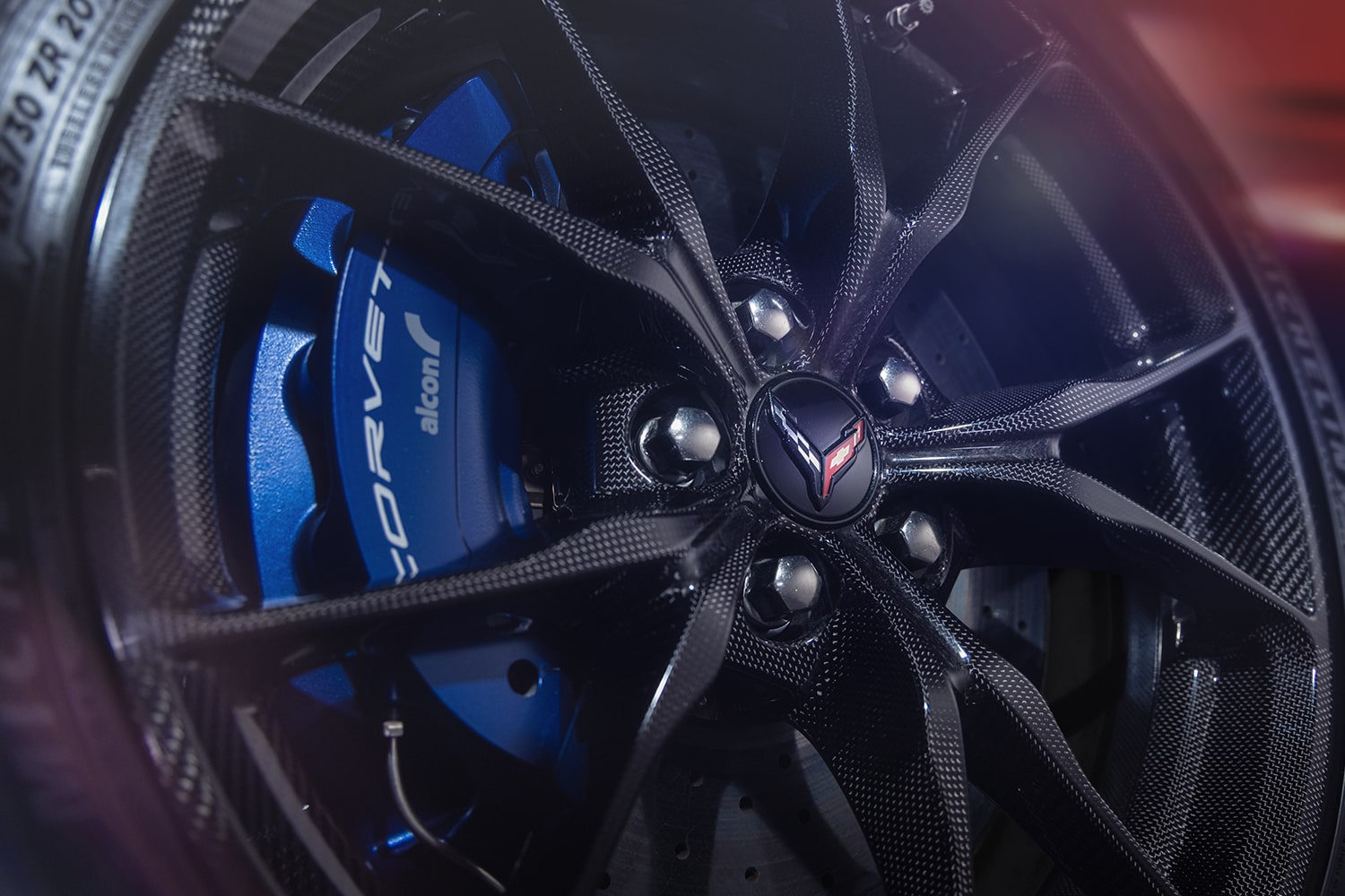 ZR1X’s standard carbon ceramic brakes.