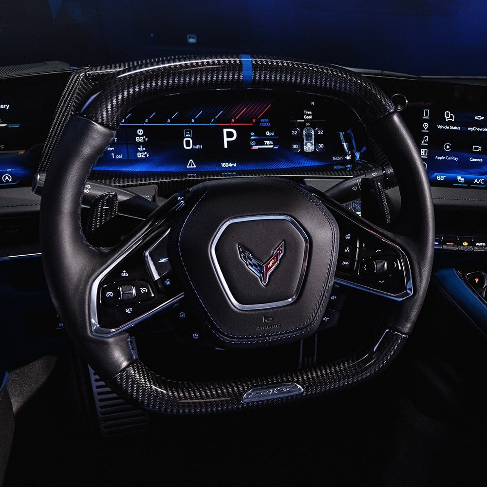 2026 Corvette ZR1X dashboard.