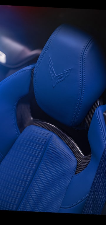 Seats of the 2026 Corvette ZR1X.