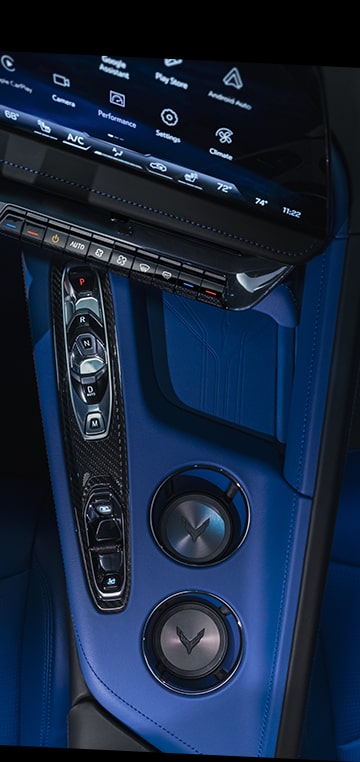 Center Controls of the 2026 Corvette ZR1X.
