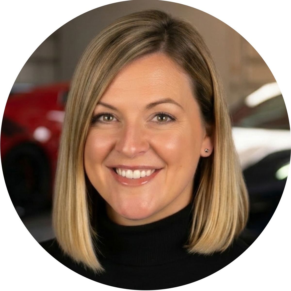 Portrait de Megan Dalley, directrice marketing de la Chevrolet Corvette Grand Sport 2027.