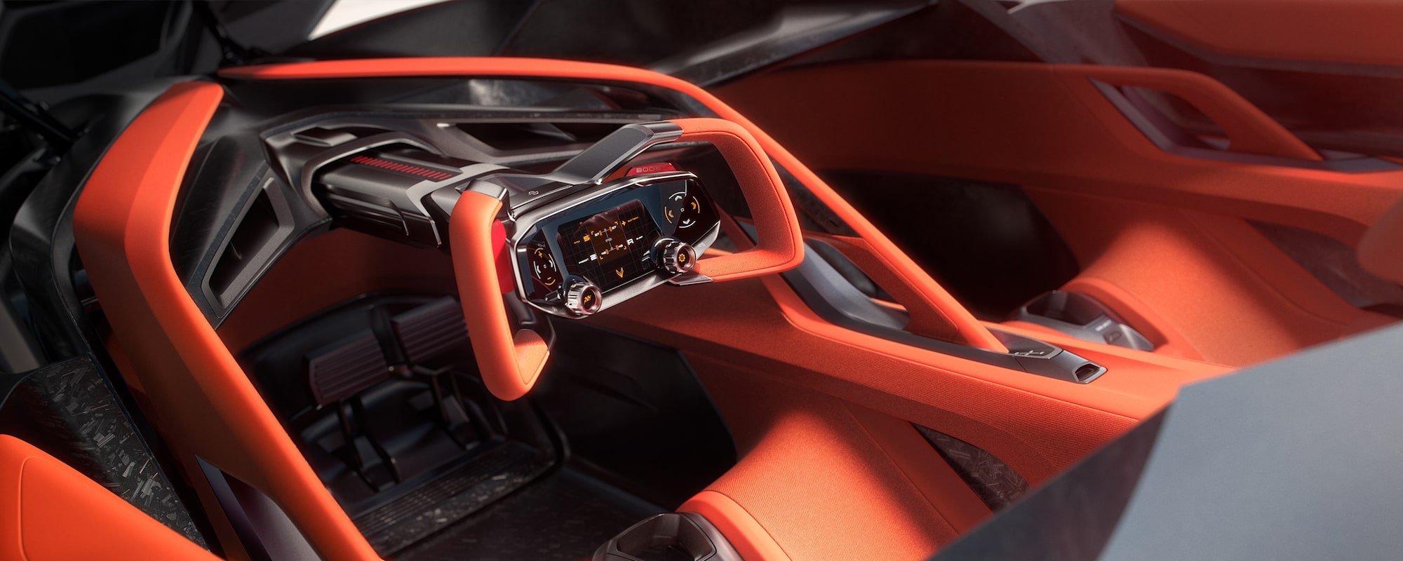 Cockpit View of the 2026 Corvette CX