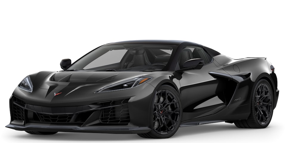 Chevrolet Corvette ZR1 2025 en Blanc  Noir.