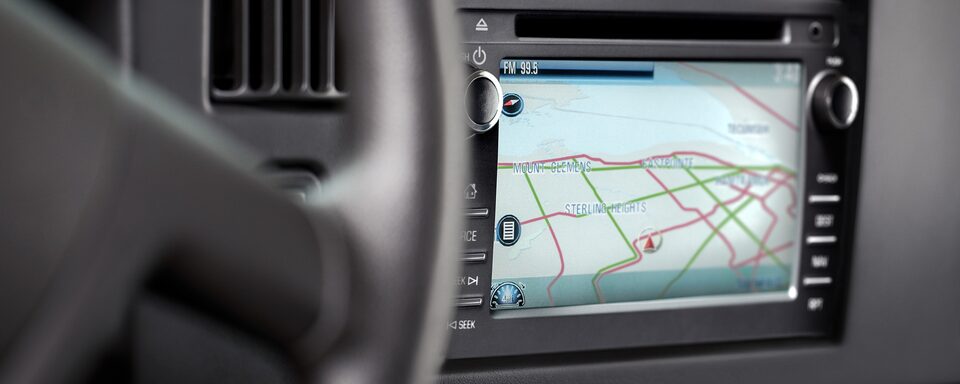 La fourgonnette utilitaire express 2021 — Navigation.