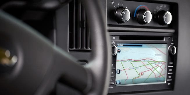 Fourgonnette de tourisme Express 2021 - Navigation lien commercial.