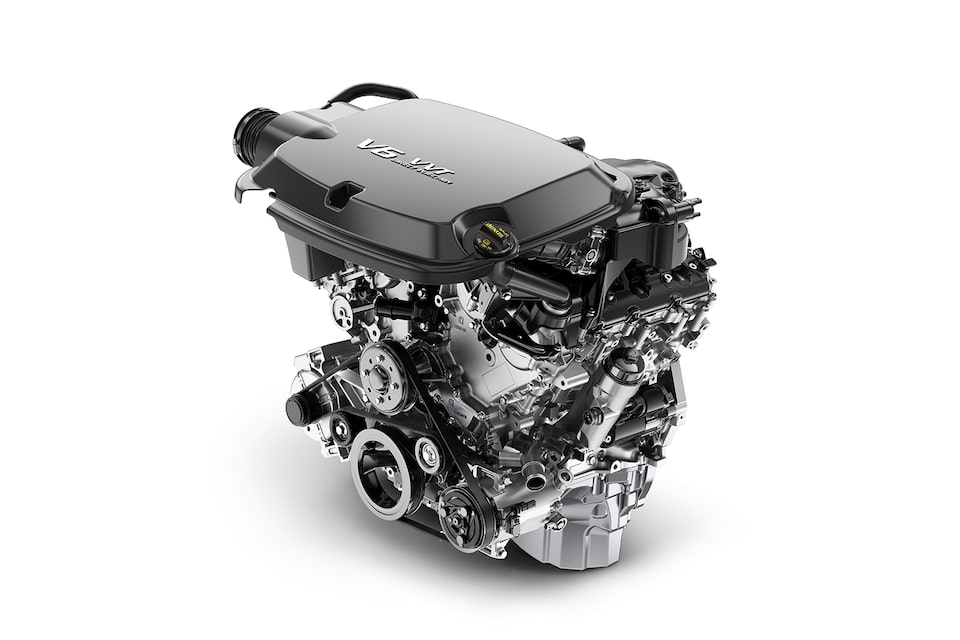 Moteur V6 à 3.6L avec DACT.