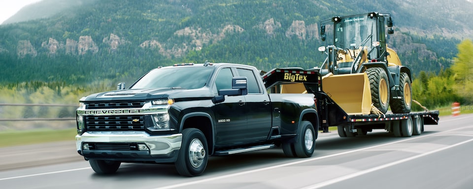 Capacité du camion de travail commercial 2021 Silverado HD : Remorquage avancé.