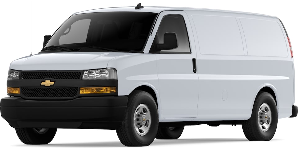 2022 Express Cargo in Summit White.
