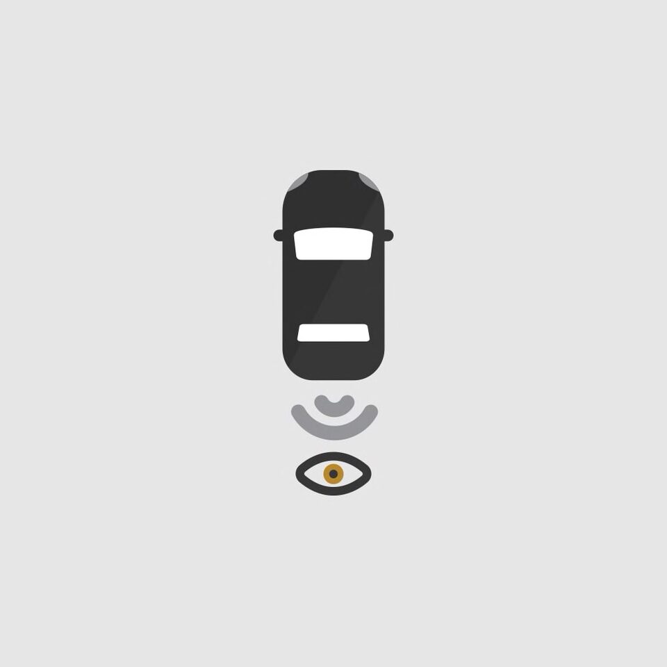Rear Vision Camera Icon.