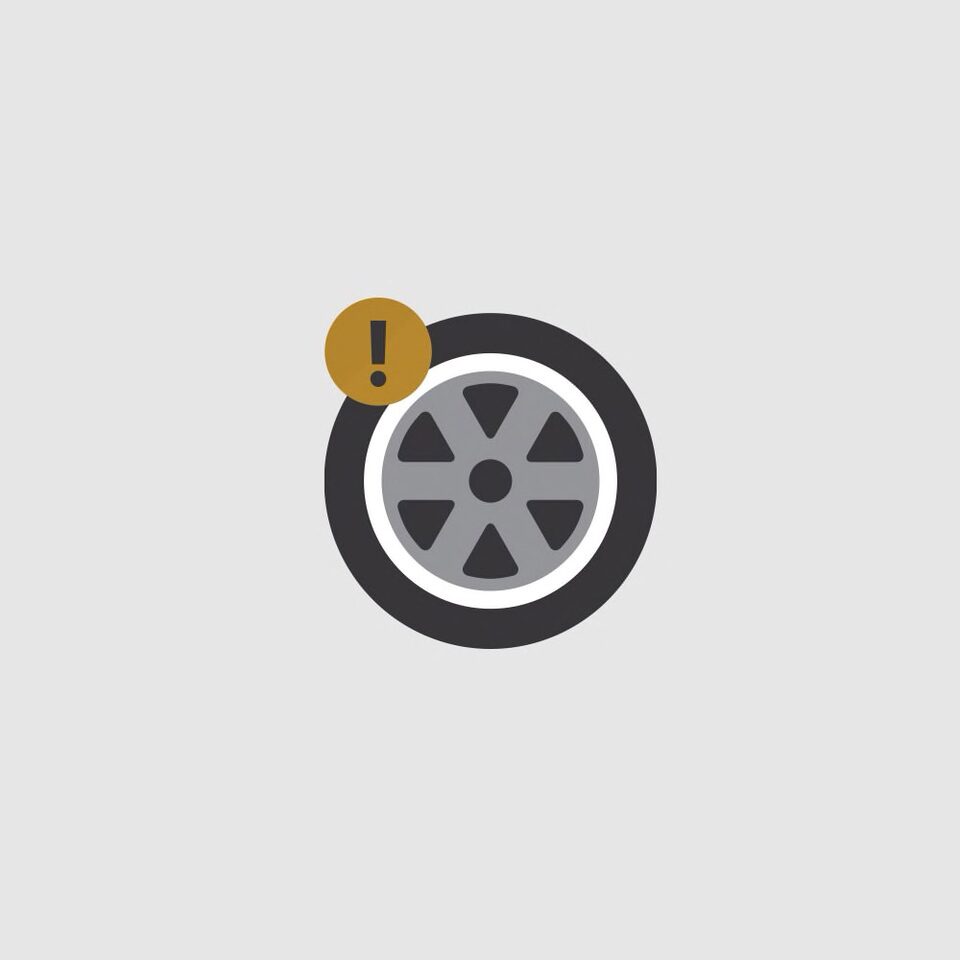 Tire Sensor Icon.