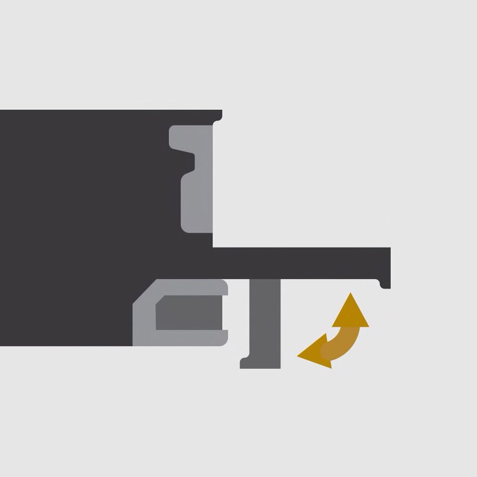 Silverado LTD Multi-Flex Tailgate Easy Access Icon.
