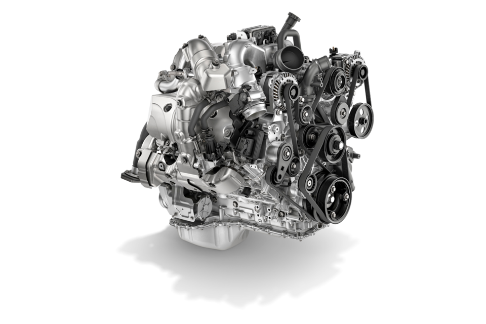 Moteur V8 turbodiesel Duramax du châssis-cabine Chevrolet Silverado 3500 HD 2024..