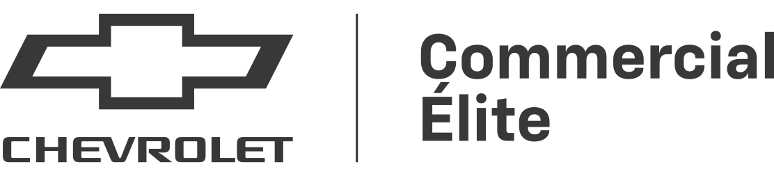 Logo Chevrolet Commercial Élite des fourgonnettes commerciales Chevrolet Express 2025.