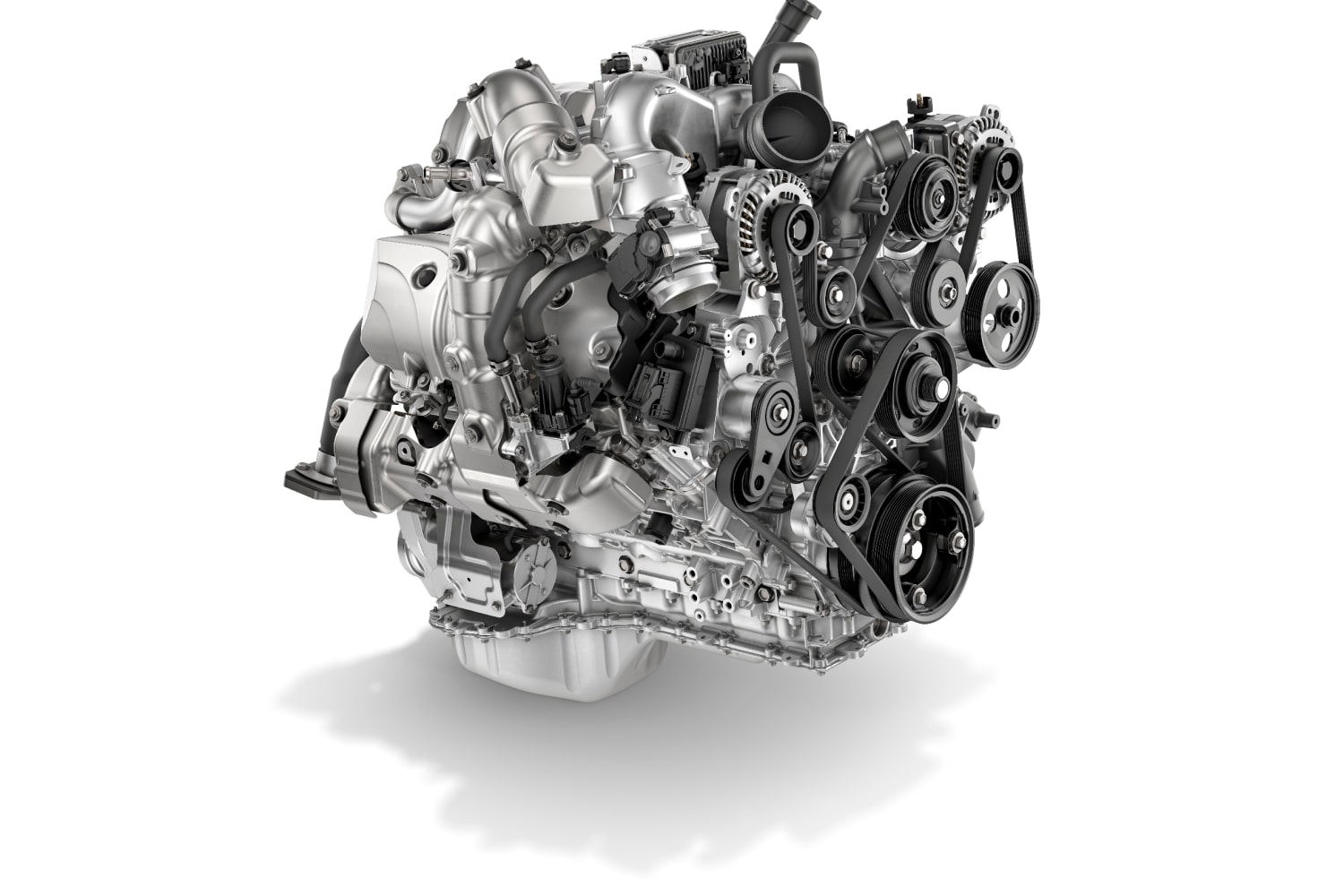 Duramax 6.6L Turbo-Diesel V8 engine for the 2026 Chevrolet Silverado HD Work Truck.