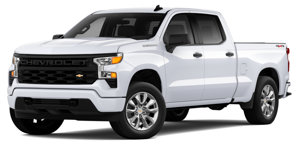 Chevrolet Silverado commercial pickup truck.