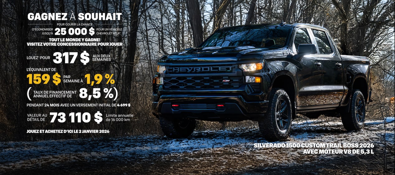Silverado 1500 Custom Trail Boss 2026