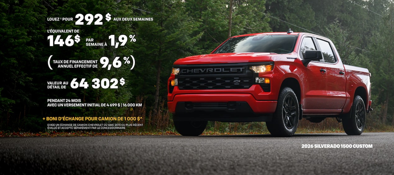 Silverado 1500 Custom Trail Boss 2026