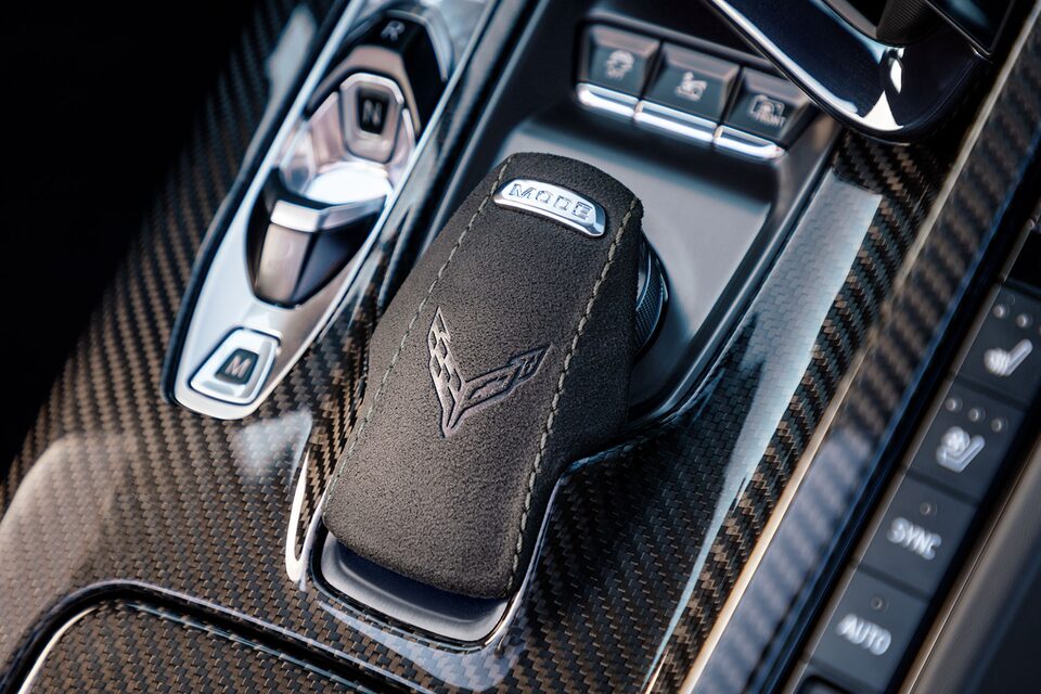 2023 Chevrolet Corvette Z06 Interior Center Console Closeup