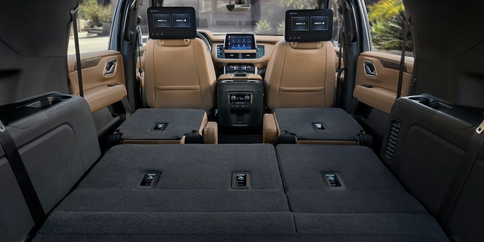 Espace utilitaire du Chevrolet Suburban 2023.